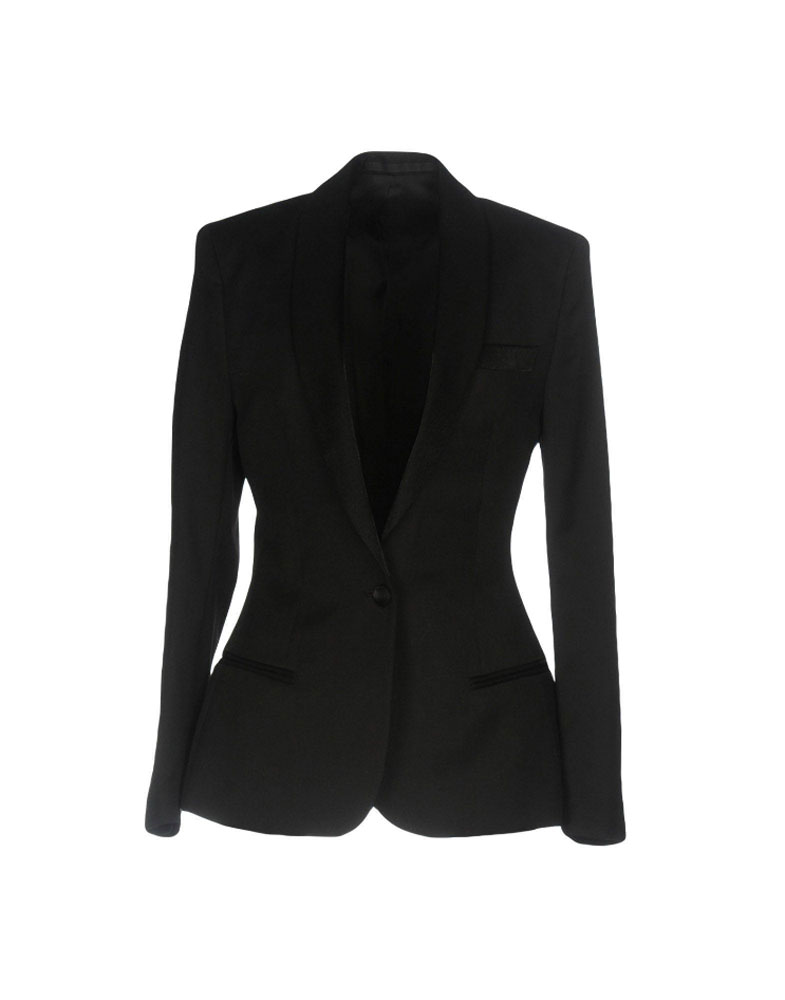 BLK DNM Women's Black Tux Jacket 28 #BFMB01 $695 NWT | eBay