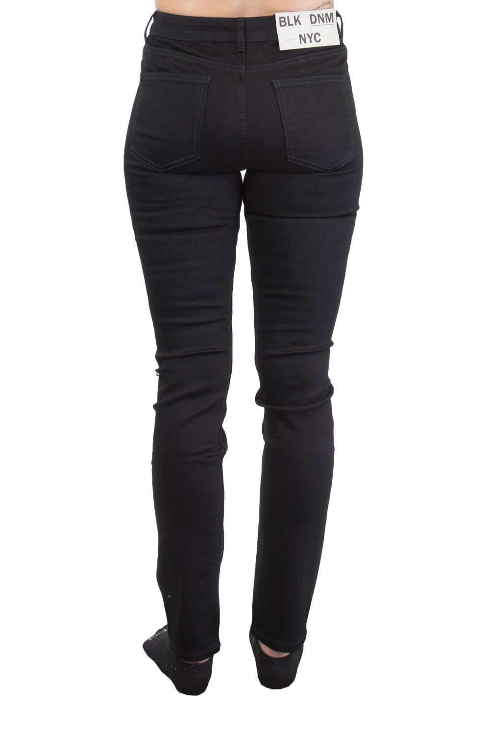 BLK DNM Women's Monroe Black 5 Pocket Jeans #WJ350404 $215