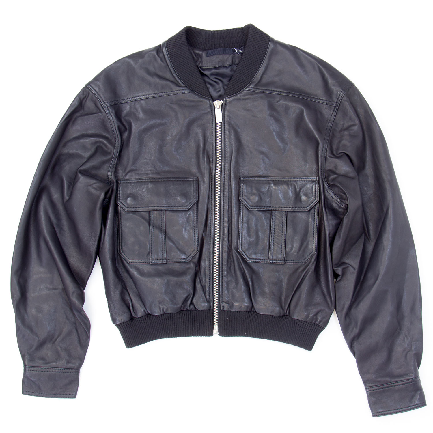 Blk dnm leather jacket womens sale