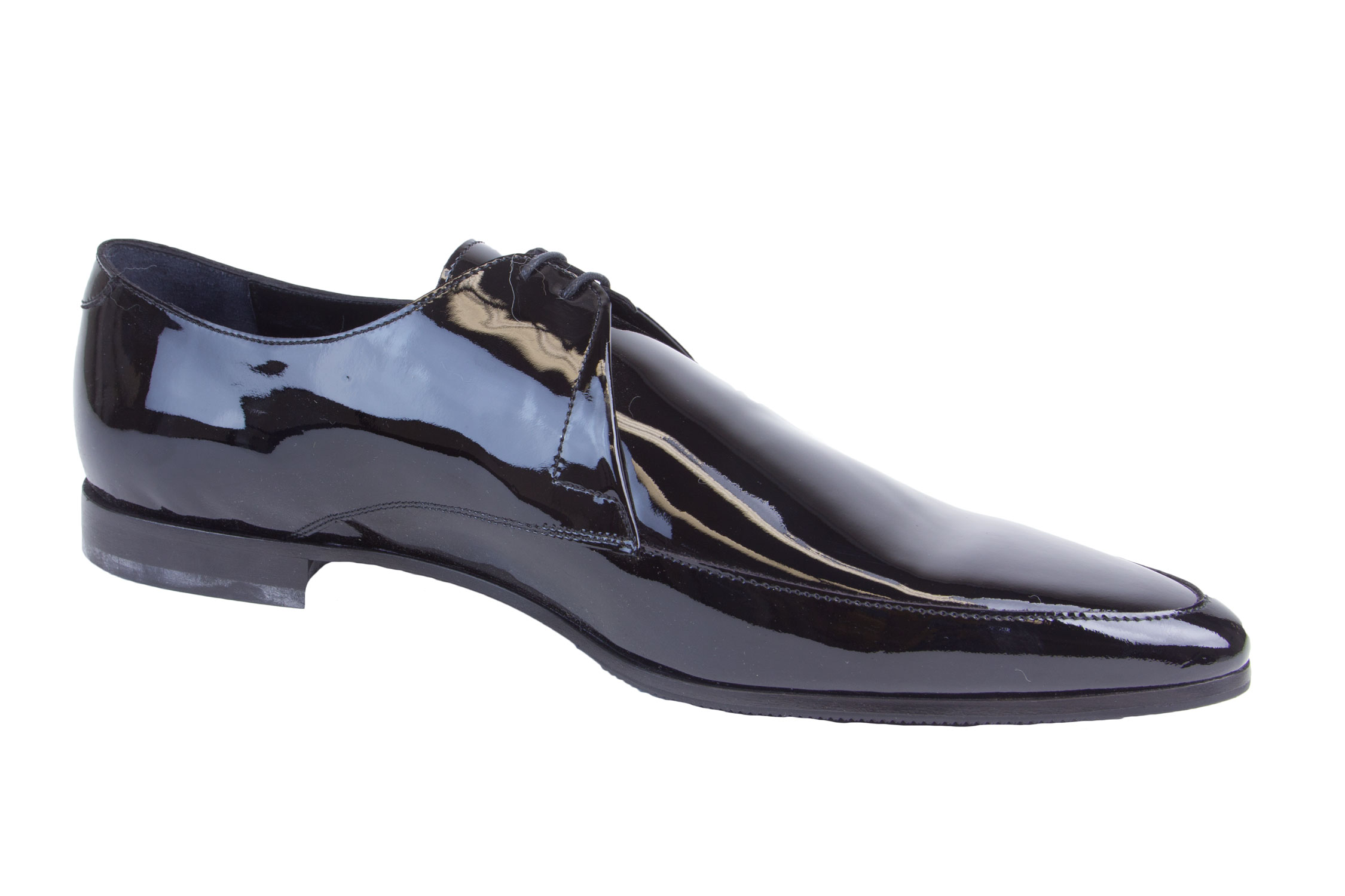 J Lindeberg Jumper Cap Toe Black Calf Leather Dress Shoes Mens US 11 Italy Ryker Square Toe Derby / Black | J.Lindeberg Official main image 3