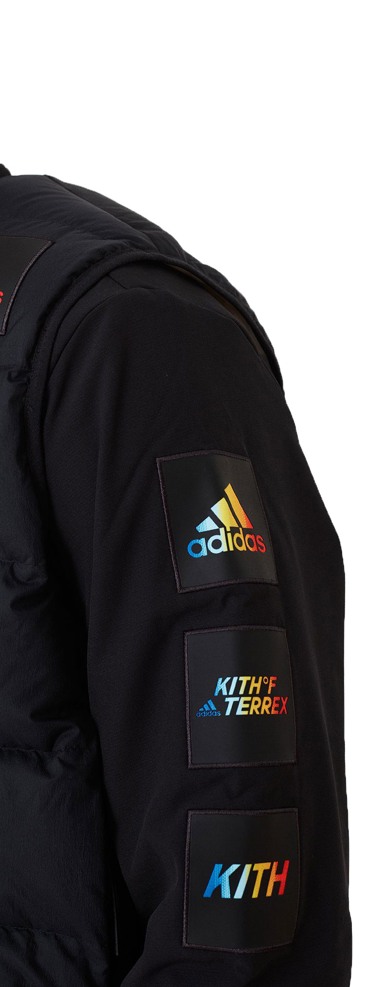 KITH X ADIDAS TERREX Men's Black Track Jacket FR9291 X-Large KITH X ADIDAS TERREX Men's Black Track Jacket FR9291 X-Large