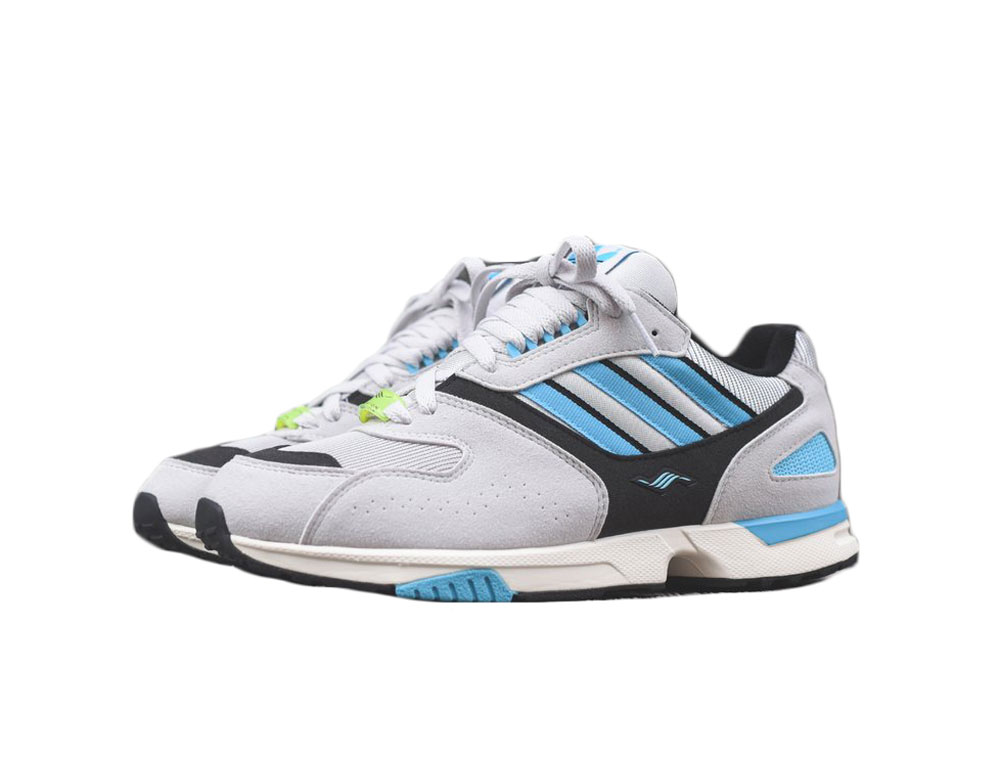 メキシコ ADIDAS Men's Consortium ZX 4000 Sneakers, Grey One/Bright