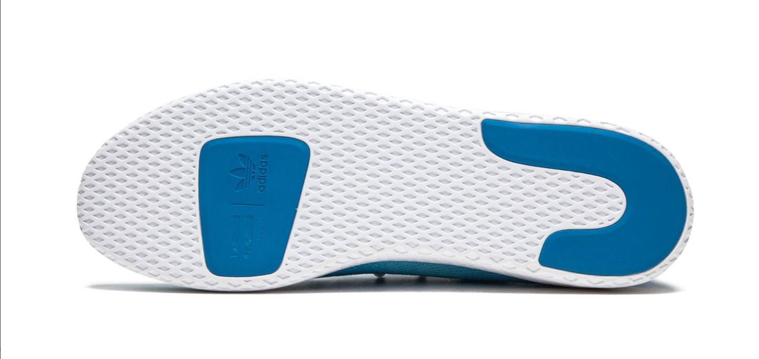 ADIDAS X PHARRELL WILLIAMS Kid's Bright Blue Tennis HU