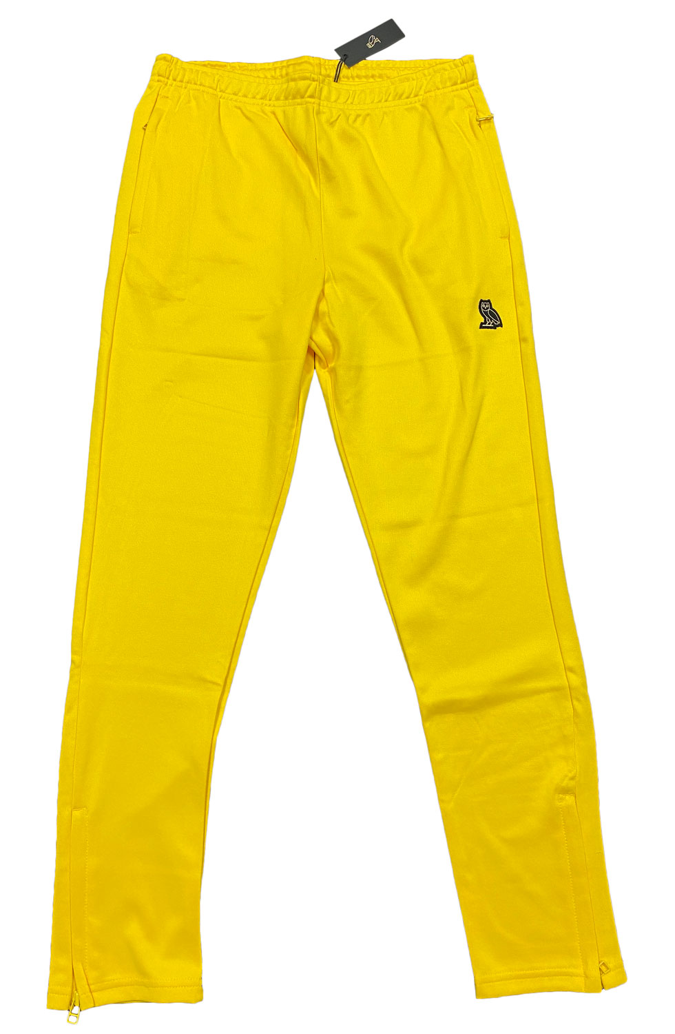 Kids Cashmere Track Pants Yellow - Gobi Cashmere