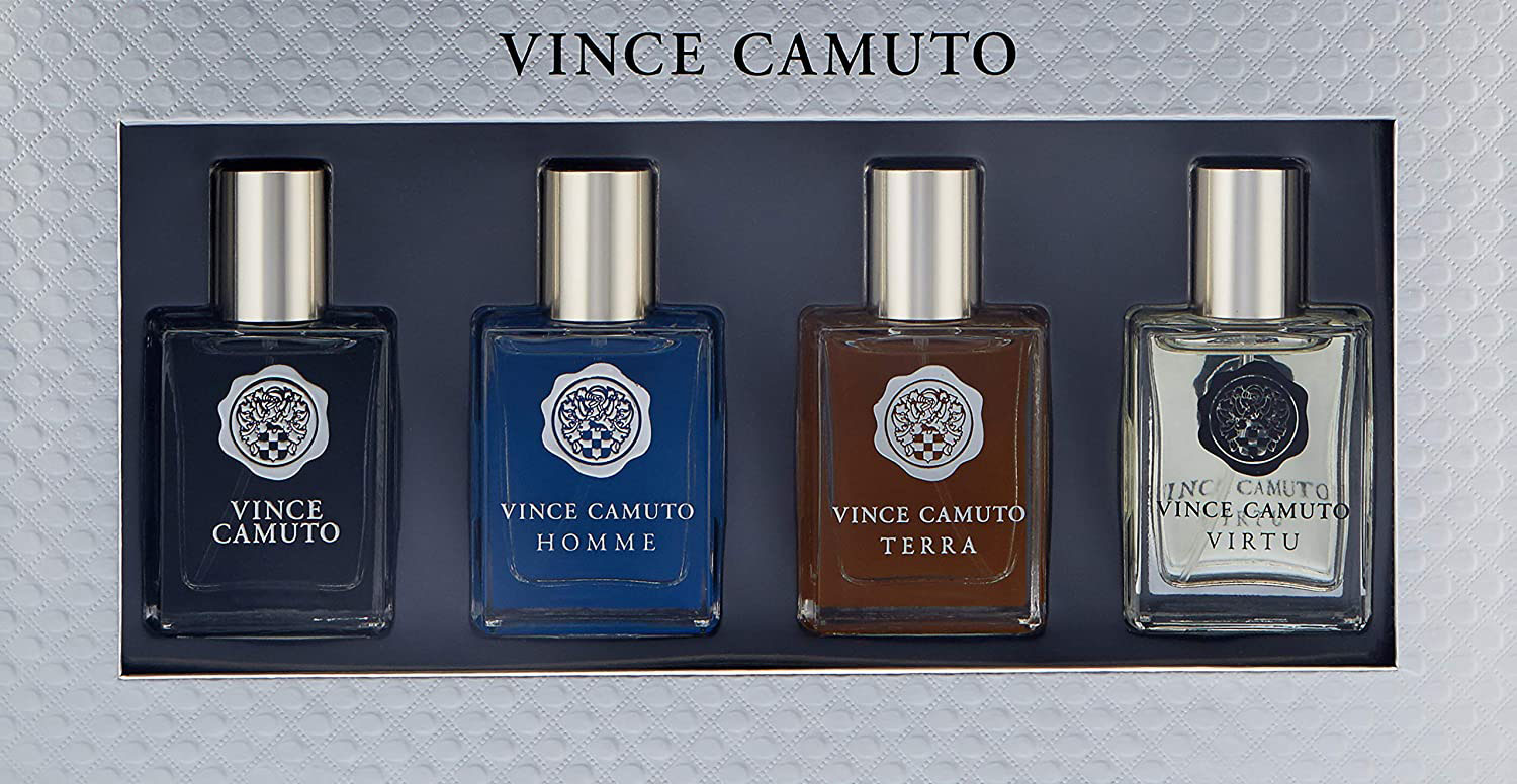 VINCE CAMUTO Men's Mini Coffret Eau de Toilette Spray Set, 2 Fl. Oz