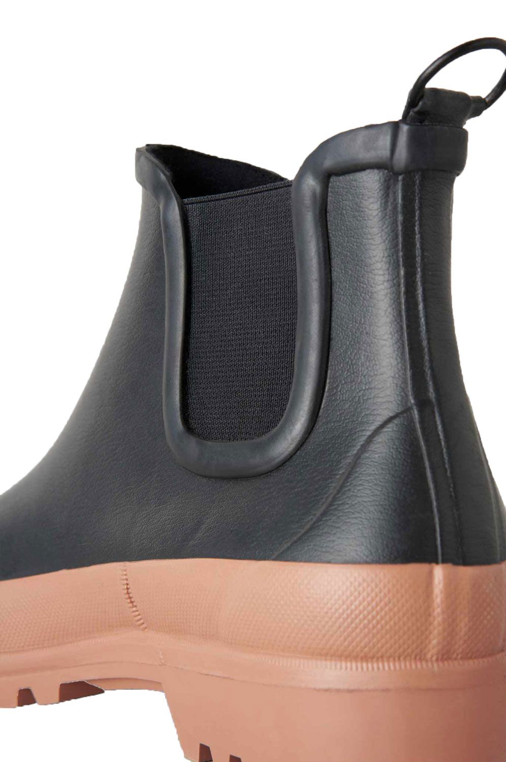grey chelsea rain boots