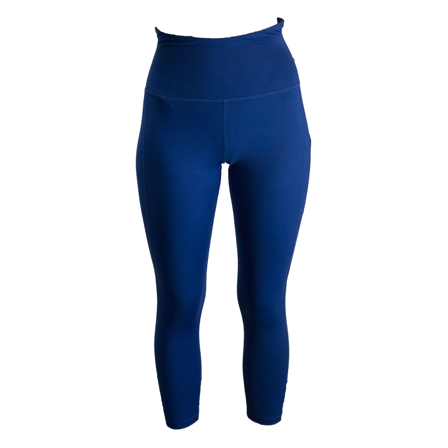 thumbnail image 2 of Tommie Copper Women's Lower Back Support Capri Leggings – Cobalt Blue, Nylon/Spandex 2 of 4